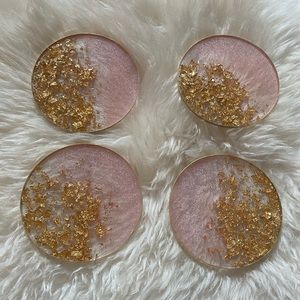 Handmade Resin Coasters 💗